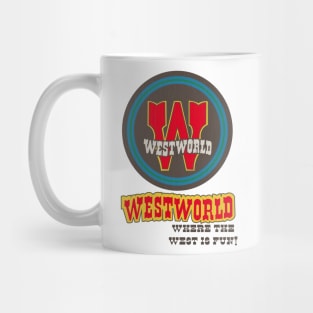 Vintage Westworld Western Village Las Vegas Mug